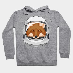 Fox as Astronaut with Helmet Hoodie